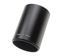 vhbw Lens Hood compatible with Lenses with 52mm Internal Thread - Lens Shade, metal, Black