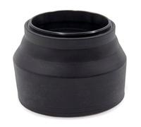 vhbw Lens Hood compatible with Nikon 52mm Lens Black, Rubber, Round, 7.2 cm