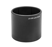 vhbw Lens Hood compatible with Olympus M.Zuiko Digital ED 60mm F2.8 Macro 46mm Lens Black, plastic, Round, 6.1 cm