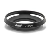 vhbw Lens Hood compatible with Panasonic Lumix DMC-LX7 Lenses with 37mm Internal Thread - Lens Shade, Black, metal, Round