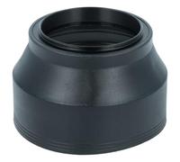 vhbw Lens Hood compatible with Pentax smc DFA 100 mm 2.8 Makro | for smc DA F4-5,6 50-200mm WR 49mm Lens Camera Black, Rubber, Round