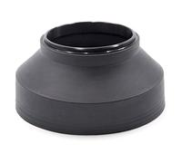 vhbw Lens Hood compatible with Sigma 18-50 mm 3.5-5.6 DC Asp., 105 mm 2.8 EX DG Makro 58mm Lens Black, Rubber, Round, 9.3 cm