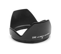 vhbw Lens Hood for Lens Black, plastic, tulip-shaped, bayonet lock