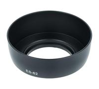 vhbw Lens Hood Replacement for Canon ES-62 for 52mm Lens Black, plastic, Round