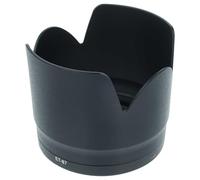 vhbw Lens Hood Replacement for Canon ET-87 for 77 mm Lens - Lens Shade Black, plastic, tulip-shaped