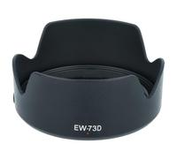 vhbw Lens Hood Replacement for Canon EW-73D for 67mm Lens Black, plastic, tulip-shaped, 9.1 cm