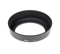 vhbw Lens Hood Replacement for Nikon HN-22 for 62mm Lens Black, Metal, Round, 8.5 cm