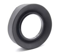 vhbw Lens Hood Suitable for Sony DT 18-70 mm 3.5-5.6, DT 3.5-5.6/18-55 SAM, DT 35 mm F1.8 SAM (SAL35F18) Lens Rubber 55 mm Black