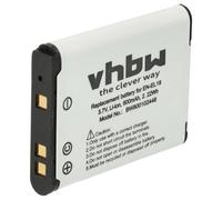 vhbw Li-Ion Batteria Nikon CoolPix S2500 si adatta, S2600, S2700, S3100, S3200, S3500, S4100, S4200, S5200, S6500 EN-EL19 sostituito, EN EL-19.