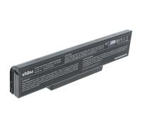 vhbw Li-Ion battery 4400mAh (11.1V) black for LAPTOP/NOTEBOOK Asus N73, N73F, N73G, N73SQ, N73SV, N73SW, N73V, X72d as A32-K72, 70-NX01B1000Z.