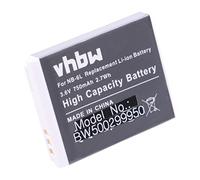 vhbw Li-Ion battery 750mAh (3.6V) for camera Canon Powershot SX540HS, SX540 HS as NB-6L.