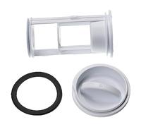 vhbw Lint Sieve Filter Compatible with AEG Electrolux Lavamat LV4060 914281142-00 Washing Machine - 6.2cm + Sealing Ring
