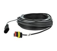 vhbw Low Voltage Cable compatible with Gardena Smart Sileno+ Set, Sileno Set Robotic Lawn Mower - Transformer Lead, 30 m