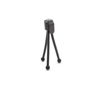 vhbw Mini Tripod for Camera - Three Legged Camera Tripod with Clamp Mount, 12 cm, Black