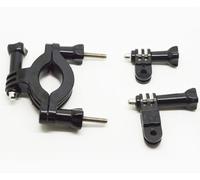 vhbw Motorbike Handlebar Mount compatible with Garmin VIRB Elite Virb, Virb X, Virb XE Action Camera with Swivel Arm