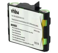 vhbw NiMH batter 1500mAh 4.8V for medical equipment such as muscle stimulator (EMS) compatible with Compex Fit 1.0, Fit 3.0, Full Fitness, FullFitness, Mi, Mi-Fitness