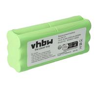 vhbw NiMH battery 2000mAh (14.4V) for robotic vacuum cleaner home cleaner household robot Compatible with Ecovacs Dibea K6, L6, ZN101