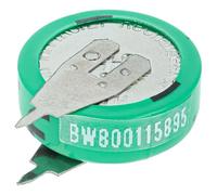 vhbw NiMH replacement button cell battery tab type 1/V80H 2 pins 80mAh 1.2V compatible with model building batteries, solar lights etc.