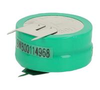 vhbw NiMH replacement button cell battery tab type 2/V250H 3 pins 250mAh 2.4V compatible with model building batteries, solar lights etc.