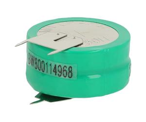 vhbw NiMH replacement button cell battery tab type 2/V250H 3 pins 250mAh 2.4V compatible with model building batteries, solar lights etc.