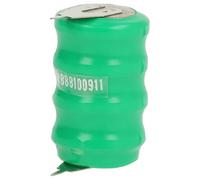 vhbw NiMH replacement button cell battery tab type V80H 2 pins 80mAh 4.8V compatible with model building batteries, solar lights etc.