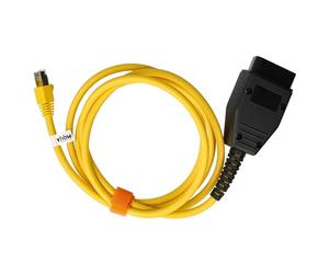 vhbw OBD Adapter OBD2 16 pin socket to RJ45 plug compatible with BMW 7 Series X4 F26, X5 F15, X3 F25 Car, Lorry, Motor Cycle - Connector Adapter