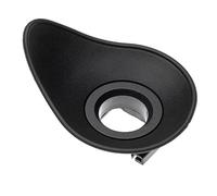 vhbw Oversized Eyepiece Viewfinder compatible with Canon EOS Rebel SL1, Rebel SL2 Digital Camera DSLR Eyecup - Black, Oval, Rotatable