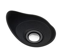 vhbw Oversized Eyepiece Viewfinder compatible with Nikon D700, D800, D800E, D810, D810a Digital Camera DSLR Eyecup - Black, Oval, Rotatable