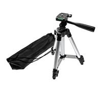 vhbw Photography Tripod for Camera - Camera Tripod incl. Storage Bag, 30-65 cm, Max. 2 kg, Black, Silver