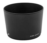 vhbw plastic lens hood lens shade 58mm black for lenses replaces Olympus LH-61D