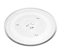 vhbw Plate Compatible with Samsung MS23K3513AK/OL, MS23K3513AK/EN Microwave - Rotating Turntable with Y-Shaped Mount, Glass, 28.8 cm