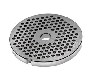 vhbw Plate Disc Size 32 Compatible with FAMA Meat Grinder - Hole Diameter 4.5 mm, Central Hole 13.4 mm, Stainless Steel