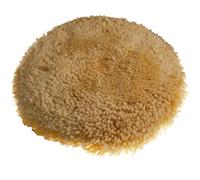 vhbw Polishing Pad compatible with Polishing Machine with 17.78cm (7 inch) Disc - Hook & Loop Attachment, yellow, cotton/plastic