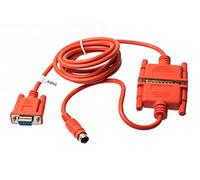 vhbw Programming Cable RS-232 compatible with MELSEC FX1N, FX0N, FX2N, FX1S, A-Serie, FX, MELSEC FXOS Computer & Peripherals - Serial Adapter Red