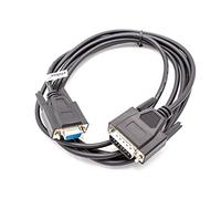vhbw Programming Cable RS-232 compatible with Siemens Simatic 545 PLC, 505 PLC, 555 PLC Computer & Peripherals - Serial Adapter, 300 cm Black