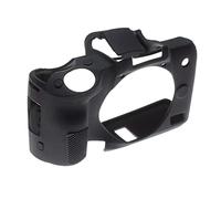 vhbw Protective Case Compatible with Canon EOS M50 Camera - Silicone Skin Guard Black