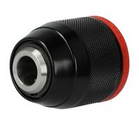 vhbw Keyless Chuck Compatible with Metabo SBE 760, SBE 650 Impuls, SBEV 1000 Cordless Drill, Drills Red Black