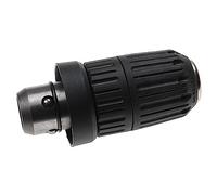 vhbw Quick-Change Clamping Chuck Replacement for 2608572212 for Screwdriver, Drilling Machine Black