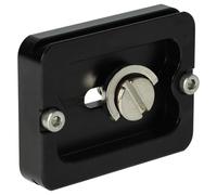 vhbw Quick-Release Plate Bracket Replacement for PU50, PU-50 for Camera DSLR, Digital Camera Tripod
