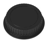 vhbw Rear Lens Cap compatible with Canon EOS Kiss Digital X, N Camera - Plastic, Black