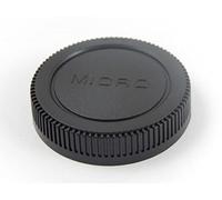vhbw Rear Lens Cap compatible with Olympus OM-D E-M5 Camera - Plastic, Black