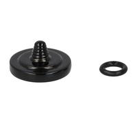 vhbw Release Button compatible with Fuji/Fujifilm STX-2, X10, X100, X100S, X100T, X20, X30 Camera - Ergonomic Replacement Button, Metal, Black