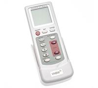 vhbw Remote Control Replacement for KT-109II for Air Conditioners + Mounting Bracket White