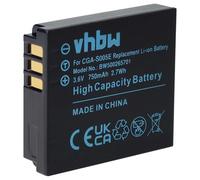 vhbw Replacement Battery compatible with 3M Mpro 110 Micro Projector Camera DSLR (750mAh, 3.6V, Li-Ion)