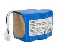 vhbw Replacement Battery compatible with Ecovacs Deebot D63s, D73, D76, D62, D63, D65, D73n, D77, D79 Home Cleaner (3300mAh, 6 V, NiMH)