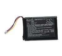 vhbw Replacement Battery compatible with Garmin DriveSmart 5, 50 LMT-D, 51 LMT-D EU, 55, 61 LMT-S GPS Navigation System Sat Nav (750mAh, 4.2V, Li-Ion)