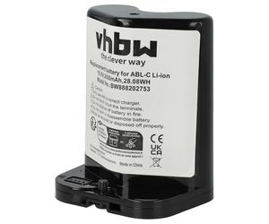 vhbw Replacement Battery compatible with iRobot Braava Jet M6 Vacuum Cleaner Home Cleaner (2600mAh, 10.8V, Li-Ion)