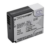 vhbw Replacement Battery compatible with Panasonic Lumix DMC-LX100S, DMC-TX1, DMC-TZ100, DMC-TZ101 Camera DSLR (1050mAh, 7.4V, Li-Ion)