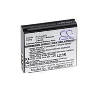 vhbw Replacement Battery compatible with Sena Prism Bluetooth Action Camera Videocamera (800mAh, 3.7V, Li-Polymer)