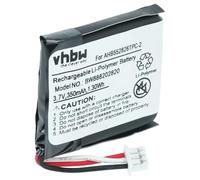 vhbw Replacement Battery compatible with Sennheiser DW 10, SDW 10, SDW 10 HS Wireless Headset Headphones (360mAh, 3.7V, Li-Polymer)